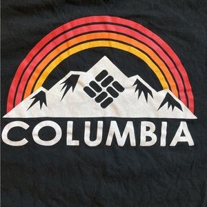 Mens XL Columbia retro style T-shirt mens XL